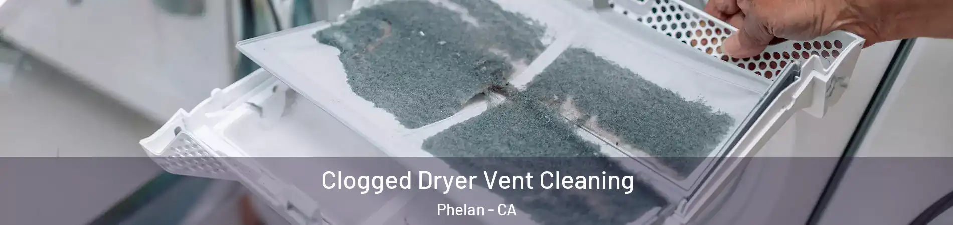  Clogged Dryer Vent Cleaning Phelan - CA