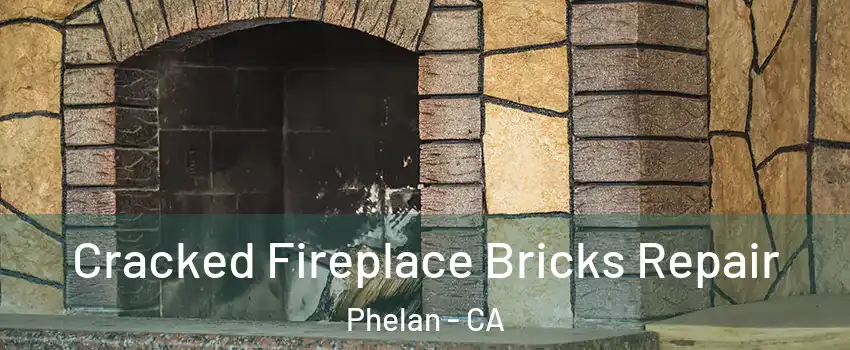  Cracked Fireplace Bricks Repair Phelan - CA