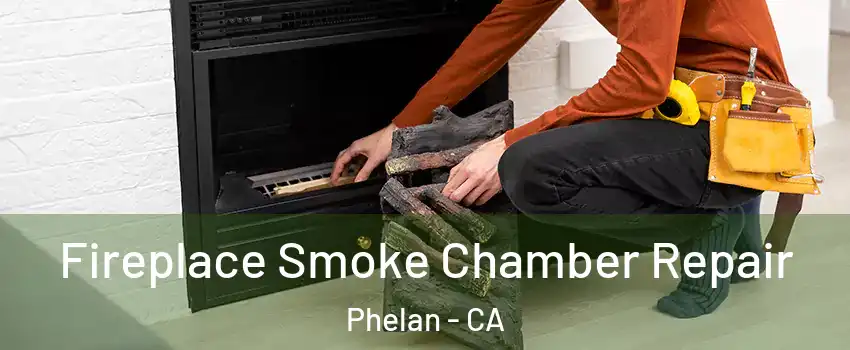  Fireplace Smoke Chamber Repair Phelan - CA