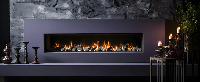Ember Bed for Ventless Gas Fireplace in Phelan, CA