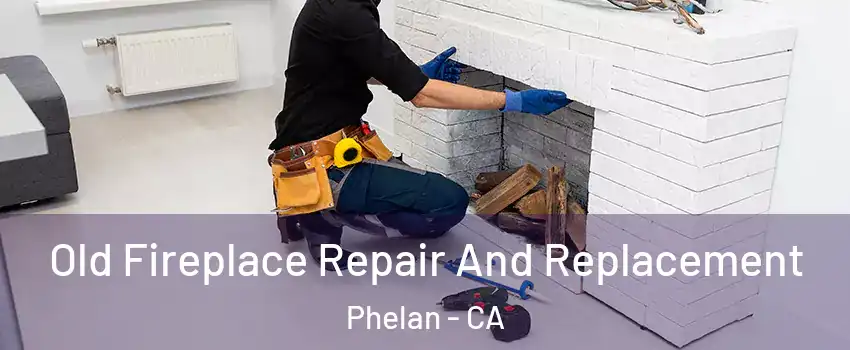  Old Fireplace Repair And Replacement Phelan - CA